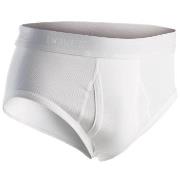 Dovre Brief With Fly Hvit bomull Medium Herre