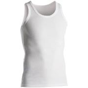 Dovre Rib Singlet Hvit bomull X-Large Herre