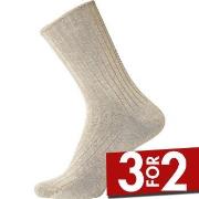 Egtved Strømper Cotton No Elastic Socks Beige Str 45/48 Herre