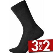 Egtved Strømper Cotton Socks Svart Str 36/41