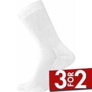 Egtved Strømper Cotton Socks Hvit Str 45/48