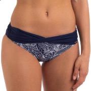 Panos Emporio Flower Flow Nefeli Brief Marine mønster polyamid 40 Dame