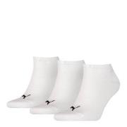 Puma Strømper 3P Sneaker Socks Hvit Str 35/38