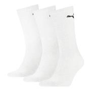 Puma Strømper 3P Sport Crew Socks Hvit Str 43/46