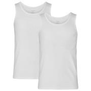 Resteröds 2P Bamboo Tank Top Hvit Medium Herre