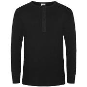 Resteröds Organic Cotton Grandpa Long Sleeve Svart økologisk bomull La...