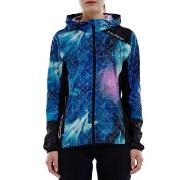 Salming Fusion Jacket Women Blå Mønster polyester Medium Dame