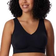 Schiesser BH Invisible Soft Bralette Svart 36 Dame