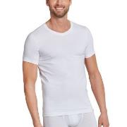 Schiesser Long Life Cotton V-Neck Hvit bomull X-Large Herre