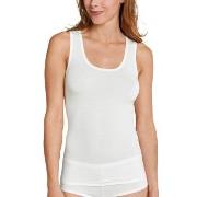 Schiesser Personal Fit Tank Top Benhvit Medium Dame