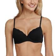 Schiesser BH Pure Cotton Underwire Bra Svart bomull A 75 Dame