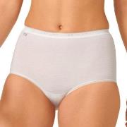 Sloggi Truser Dam Basic Maxi Hvit bomull 42 Dame