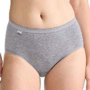 Sloggi Truser Dam Basic Midi Grå bomull 44 Dame