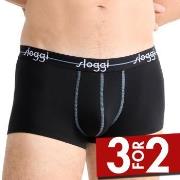 Sloggi 2P For Men Start Hip Svart bomull XX-Large Herre