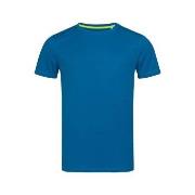 Stedman Active 140 Crew Neck Blå polyester Large Herre