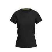 Stedman Active 140 Raglan For Women Svart polyester Small Dame