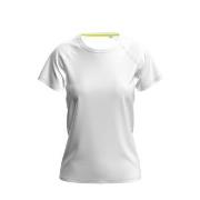Stedman Active 140 Raglan For Women Hvit polyester Large Dame