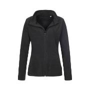 Stedman Active Fleece Jacket For Women Svart polyester Large Dame