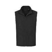 Stedman Active Fleece Vest For Men Svart polyester Small Herre