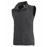 Stedman Active Fleece Vest For Men Grå polyester Medium Herre