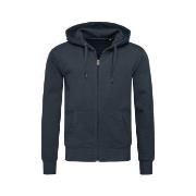 Stedman Active Hooded Sweatjacket For Men Mørkblå XX-Large Herre