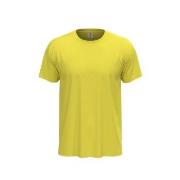 Stedman Classic Men T-shirt Gul bomull Small Herre