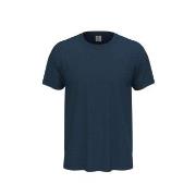 Stedman Classic Men T-shirt Marine bomull Small Herre
