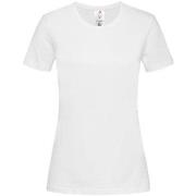 Stedman Classic T Organic Women Crew Neck Hvit økologisk bomull Large ...