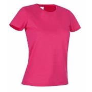 Stedman Classic Women T-shirt Mørkrosa bomull Large Dame