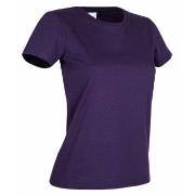 Stedman Classic Women T-shirt Lilla bomull X-Large Dame