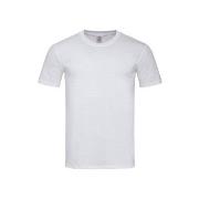 Stedman Classic-T Fitted For Men Hvit bomull X-Large Herre