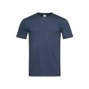 Stedman Classic-T Fitted For Men Marine bomull Medium Herre