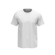 Stedman Comfort Men T-shirt Hvit bomull Small Herre