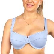 Sunseeker Rustic Sweetheart Underwire Bikini Bra Lysblå polyamid D 36 ...