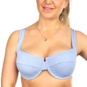 Sunseeker Rustic Sweetheart Underwire Bikini Bra Lysblå polyamid D 42 ...