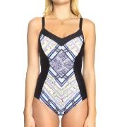 Sunseeker Tribe Attack Swimsuit Svart mønstret D 36 Dame