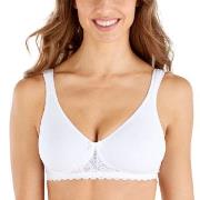 Swegmark BH Beautiform Soft Bra Fairtrade Molded Cups Hvit B 80 Dame