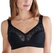 Swegmark BH Cotton Star Soft Bra Svart bomull B 80 Dame