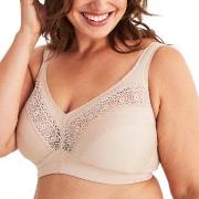 Swegmark BH Cotton Star Soft Bra Beige bomull D 95 Dame