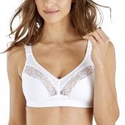 Swegmark BH Fairtrade Soft Bra Hvit økologisk bomull C 80 Dame