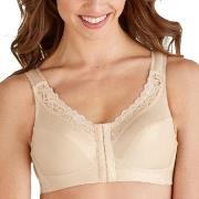 Swegmark BH Maj Front Closure Soft Bra Beige C 95 Dame