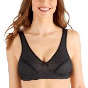 Swegmark BH Net Organic Cotton Soft Bra Svart B 75 Dame