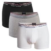 Tommy Hilfiger 3P Stretch Trunk Premium Essentials Svart/Grå bomull Me...