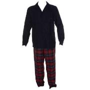 Tommy Hilfiger Tommy  Flannel Pyjama Blå/Rød bomull Medium Herre