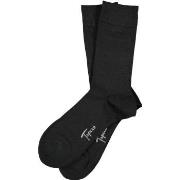 Topeco Strømper Men Sock Solid Bamboo Mørkgrå  Str 41/45 Herre