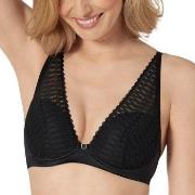 Triumph BH Aura Spotlight Plunge Bra Svart A 75 Dame