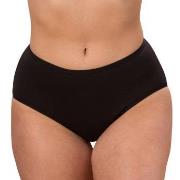 Trofe Cotton Midi Truser Svart bomull Large Dame