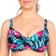 Trofe Tropical Nice Underwired Bikini Bra Svart blomstre C 38 Dame