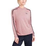 Under Armour Tech Twist Graphic Hoodie Gammelrosa polyester Medium Dam...