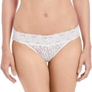 Wacoal Truser Halo Lace Bikini Benhvit nylon Small Dame